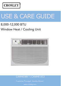 Handleiding Crosley CAMHE12C2 Airconditioner