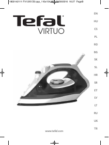 Návod Tefal FV1320D0 Virtuo Žehlička