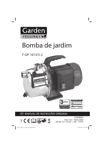 Manual Garden Feelings F-GP 1013/S-2 Bomba de jardim