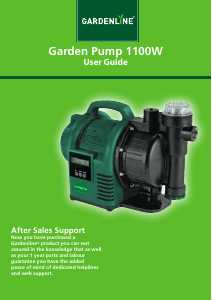Manual Gardenline BG-AW 1136 Garden Pump