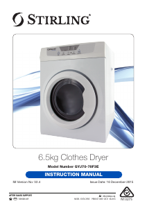 Manual Stirling GYJ70-78F3E Dryer