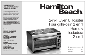 Manual de uso Hamilton Beach 31156 Horno