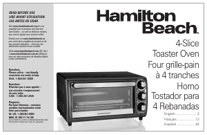 Manual Hamilton Beach 31142 Oven