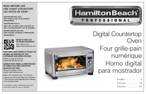 Manual Hamilton Beach 31243 Oven