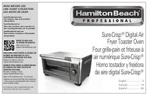 Manual de uso Hamilton Beach 31241 Horno