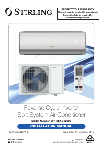 Manual Stirling STR-SSAC12000 Air Conditioner