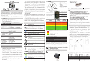 Instrukcja Hoffen WBPM-1061 Ciśnieniomierz