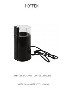 Manual Hoffen CG-9356 Coffee Grinder