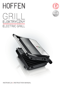 Manual Hoffen SG-1468 Contact Grill