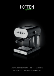 Instrukcja Hoffen CM-8181-18 Ekspres do espresso