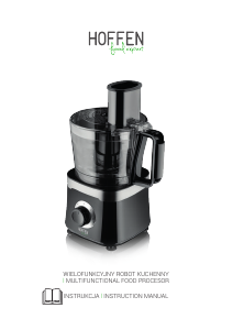 Manual Hoffen WFP-001 Food Processor