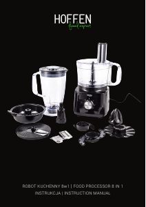 Manual Hoffen FP-9063 Food Processor