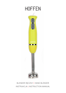 Manual Hoffen HB-8281-18L Hand Blender