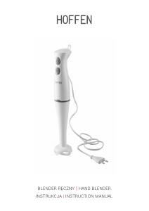 Manual Hoffen HB-8421G Hand Blender