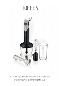 Instrukcja Hoffen HB-1098 Blender ręczny