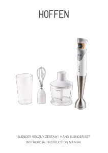 Instrukcja Hoffen HBS-0395 Blender ręczny