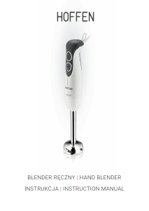 Instrukcja Hoffen HB-0542 Blender ręczny