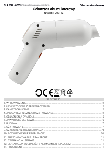 Manual Hoffen AD-020125 Handheld Vacuum