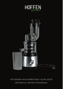 Manual Hoffen SJ-1109 Juicer