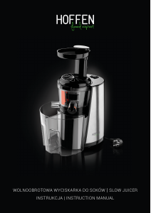 Manual Hoffen SL-8123-18 Juicer