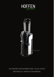 Manual Hoffen SJ-2143 Juicer