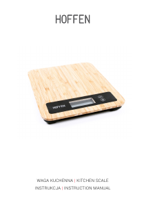 Manual Hoffen KS-7417-17 Kitchen Scale