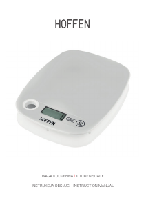 Manual Hoffen KP610 Kitchen Scale