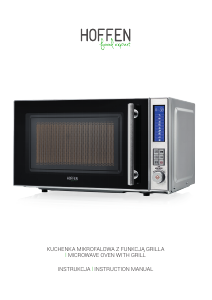Manual Hoffen D70H20EL-HZB Microwave