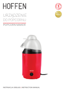 Handleiding Hoffen PM-2214 Popcornmachine