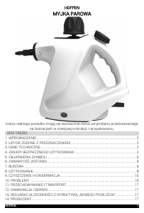 Instrukcja Hoffen EM-303 Oczyszczacz parowy