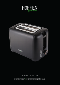 Manual Hoffen T-1136 Toaster