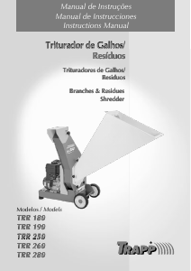 Manual Trapp TRR 180 Triturador