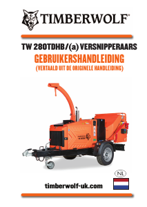 Handleiding Timberwolf TW 280TDHB/(a) Hakselaar