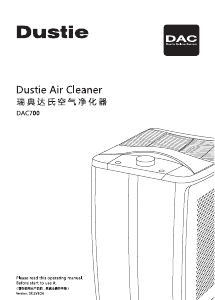 Manual Dustie DAC700 Air Purifier