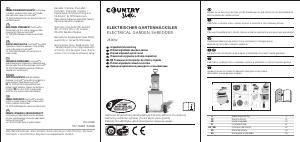 Наръчник Countryside GY6610 Градински шредер