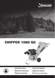 Manual de uso Garland Chipper 1080 QG Biotriturador