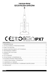 Instrukcja Hoffen AL-5902 Szczoteczka elektryczna