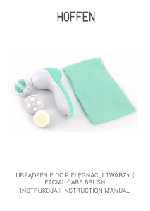 Instrukcja Hoffen FB-0136 Urządzenie do oczyszczania twarzy