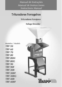 Manual Trapp TRF 90F Triturador