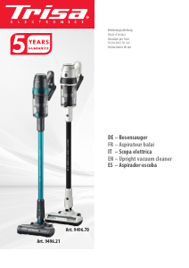 Manual Trisa Quick Clean Prof. T9670 Vacuum Cleaner
