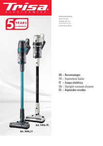 Manual de uso Trisa Quick Clean Prof. T9670 Aspirador