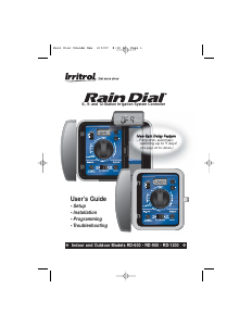 Handleiding Irritrol Rain Dial Besproeiingscomputer
