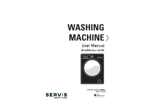 Manual Servis L612W Washing Machine