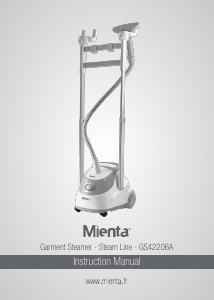 Руководство Mienta GS42206A Отпариватель для одежды