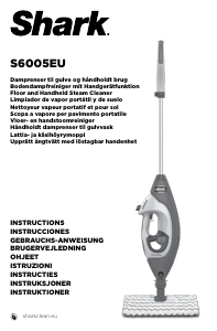 Brugsanvisning Shark S6005EU Damprenser