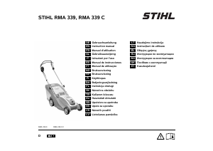 Manuál Stihl RMA 339 Travní sekačka