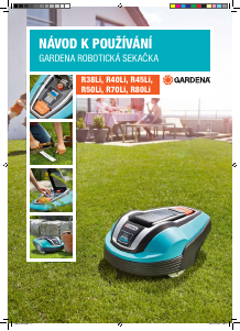 Manuál Gardena R45Li Travní sekačka