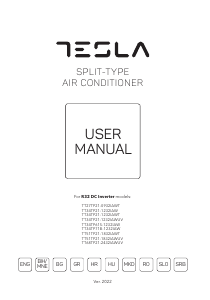 Használati útmutató Tesla TT51TP21-1832IAWUV Légkondicionáló berendezés