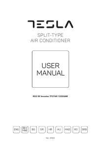 Handleiding Tesla TT37AF-1232IAW Airconditioner