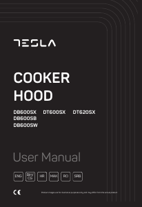 Priručnik Tesla DB600SW Kuhinjska napa